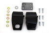 V-Twin #48-0890 - Wyatt Gatling Black Tour-Pak Luggage Latch Kit