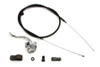 V-Twin - Chrome Brake Handle Cable Kit