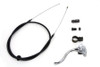V-Twin - Chrome Brake Handle Cable Kit