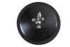 V-Twin - Replica 5 inch Round Mirror Black