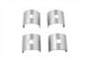 V-Twin #18254-39-4PK - Chrome ULH Retainer Clip