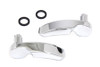 V-Twin #302477 - Chrome Saddlebag Handle Kit