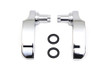 V-Twin #302477 - Chrome Saddlebag Handle Kit