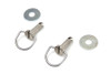 V-Twin #77809 - Bail Head Style Saddlebag Stud Set