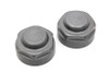 V-Twin - Servi-Car Hub Cap Set Parkerized