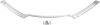 Windshield Trim - Scallop - Chrome - FLTR 15+