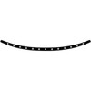 Memphis Shades #MEB0943 - Windshield Trim - Black - Dish - '96-'13 FLH
