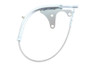 V-Twin - 45 inch W Clutch Cable Assembly Zinc Plated