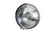 V-Twin - 6-1/2 inch Round Headlamp Black