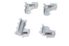 V-Twin - Knucklehead Rocker Tin Set Chrome