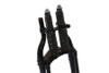 V-Twin - Black 18 inch Offset Spring Fork Assembly