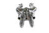 V-Twin - 18 inch Spring Fork Assembly Chrome