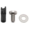 Hogworks Anti-theft Security Seat Bolt for Harley-davidson® From Hogworkz® | Polished Metal