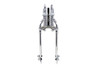 V-Twin - Factory Sample 18 inch Inline Spring Fork Assembly Chrome