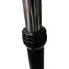 LA Choppers #LA-7503-39B - Fork Boot Cover - 39 mm - Gloss Black Powder-Coat