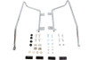 V-Twin - Wyatt Gatling Saddlebag Bracket Kit Chrome