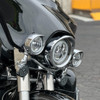 Hogworks 7" Headlight Visor Trim Ring for Harley-davidson® | Chrome
