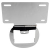 Hogworks License Plate Relocation Mount for Harley-davidson® '14-'25 Touring | Chrome