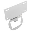 Hogworks License Plate Relocation Mount for Harley-davidson® '14-'25 Touring | Chrome