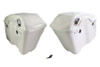 V-Twin - Saddlebag Kit White