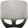 Memphis Shades #MEP87512 - Road Warrior Windshield - Vented - Black Smoke - 13"