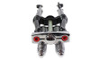 V-Twin - 18 inch Tedd Narrow Spring Fork Assembly Black