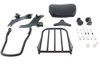 V-Twin #80239B - Gloss Black Sissy Bar and Rack