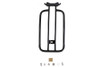 V-Twin #70908B - 7 inch Solo Luggage Rack Black