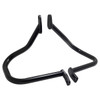 Hogworks Saddlebag Guards in Black for '05-'17 Harley® Softail Deluxe Flstn
