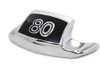 Wyatt Gatling #ST80033R - Chrome Front Fender Tip  inch80 inch with Inlay