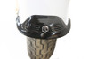 V-Twin - Skull Front Fender Tip Black