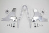 V-Twin - 13 inch Sissy bar Kit Chrome