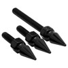 Hogworks Spiked Windshield Bolts in Black for Harley® Touring '14-'25