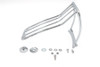 Wyatt Gatling #77-0059 - Wyatt Gatling Chrome Luggage Rack