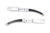 Wyatt Gatling - Rear Fender Strut Set Chrome with Black Inserts
