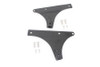 Wyatt Gatling #80212B - Sissy Bar Side Plate Set Black