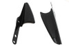 V-Twin #78964B - Black Fork Mount Wind Deflector Set