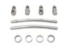Wyatt Gatling #77262 - Chrome Front Fender Trim Rail Kit