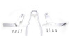 V-Twin - 16 inch Sissy Bar Kit Chrome