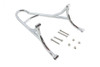 V-Twin #80227 - 13 inch Round Sissy Bar Chrome