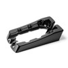 Hogworks Vivid Black 3" Saddlebag Extensions w/ No Cut Exhaust for Harley® Touring Cvo '94-'13