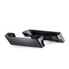 Hogworks Vivid Black 3" Saddlebag Extensions w/ Dual Cut Exhaust for Harley® Touring '14-'25