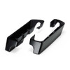 Hogworks Vivid Black 3" Saddlebag Extensions w/ Dual Cut Exhaust for Harley® Touring '14-'25