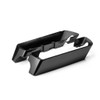 Hogworks Vivid Black 3" Saddlebag Extensions w/ Dual Cut Exhaust for Harley® Touring '14-'25