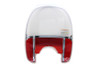 National Cycle #N2236 - Beaded Windshield Red
