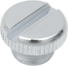 Transmission Plug - Chrome - Slotted