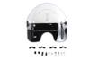 National Cycle #N2203 - National Cycle Spring Fork Windshield Black