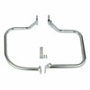 Hogworks Saddlebag Guards in Chrome for Harley® Softail '00-'17