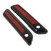 Hogworks Blackout Saddlebag Lid Lever & Latch Cover Set for Harley® Touring '14-'25