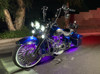 Hogworks 7" Led Chrome Headlight (daymaker Replacement) with Auxiliary Passing Lamps for Harley® Touring & Softail